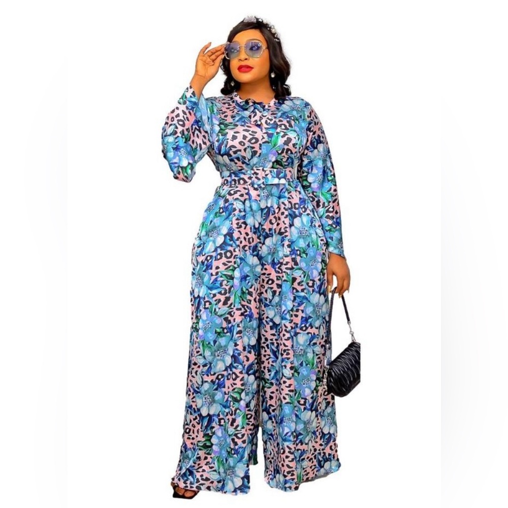 Multicolor Floral Jumpsuit